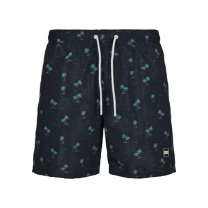 Pattern Swim Shorts Island Aop