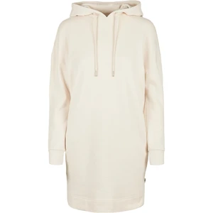 Women's Organic Oversized Terry Dress with Hood whitesand