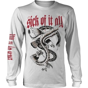 Sick Of It All Camiseta de manga corta Eagle Blanco XL