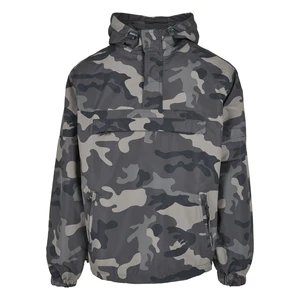 Summer Pull Over Jacket šedá camo