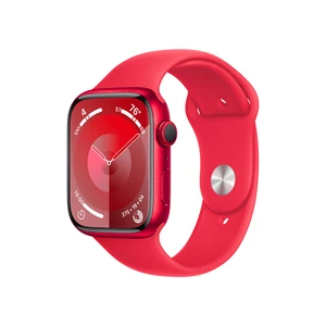 Apple Watch S9/45mm/PRODUCT RED/Sport Band/PRODUCT RED/-S/M