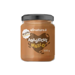 Allnature Arašídové máslo s mléčnou čokoládou 500 g