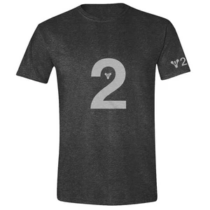 Póló Destiny 2 Logo Anthracite Melange XL