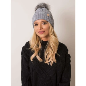 RUE PARIS Gray winter hat