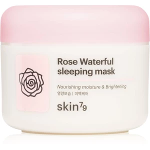 Skin79 Rose Waterfull nočná hydratačná maska s ružovou vodou 100 ml