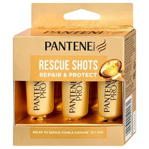 Pantene Pohotovostná ampulky pre poškodené vlasy Repair & Protect (Rescue Shots) 3 x 15 ml