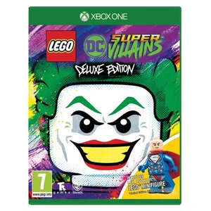 LEGO DC Super-Villains (Deluxe Edition) + LEGO minifigura Lexa Luthora - XBOX ONE