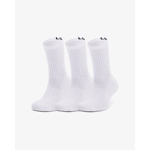 Under Armour Ponožky Core Crew 3PK-WHT