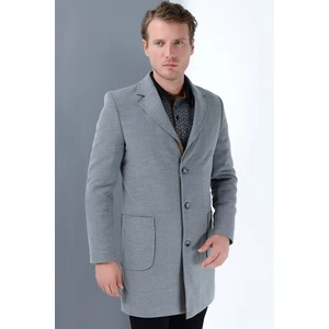 PLT8384 DEWBERRY MEN's COAT-GREY