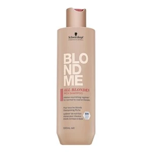 Schwarzkopf Professional Šampón pre normálne a silné blond vlasy BLONDME All Blonde s (Rich Shampoo) 300 ml