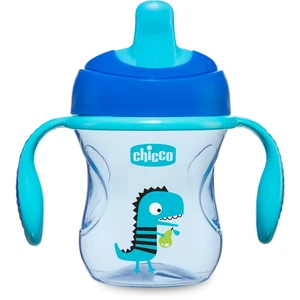 CHICCO Hrnček Training s držadlami 200 ml zelený 6m+