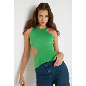 Trendyol Blouse - Green - Slim fit