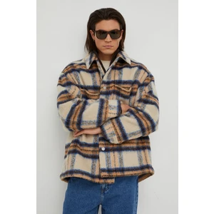 Levi's Beige Men's Checkered Shirt Jacket Levi's® Port - Men