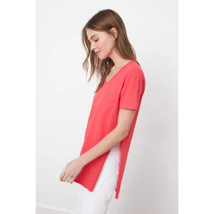 T-shirt asimmetrica da donna Frogies V Collar Asymmetric