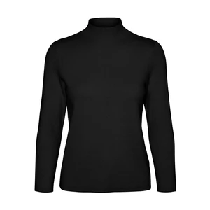 Vero Moda Dámský svetr VMGOLD Slim Fit 10257153 Black XL