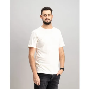 Maglietta da uomo Trendyol TMNSS21TS0808/WHİTE