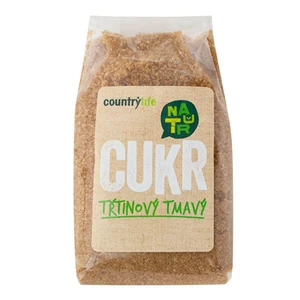 Country Life Cukor trstinový tmavý 500 g