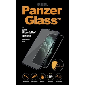 Temperált védőüveg PanzerGlass Case Friendly Apple iPhone 11 Pro Max/Xs Max, fekete