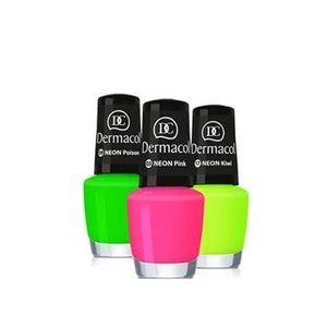 Dermacol Neon neónový lak na nechty odtieň 39 Verde 5 ml