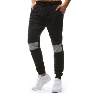 Men's black camo sweatpants Dstreet UX3630