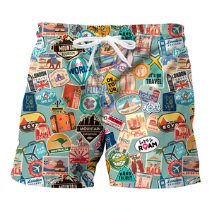 Pantaloncini da bagno da uomo Mr. GUGU & Miss GO Travel Freak