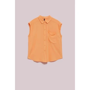 LADIES SHIRT L-KO-4053 PEACH