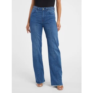 Orsay Blue Women Wide Jeans - Women