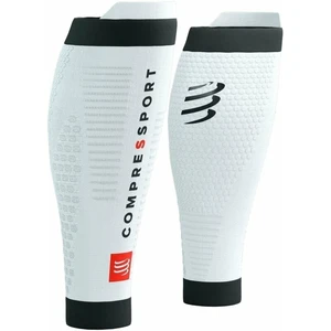 Compressport R2 3.0 White/Black T1 Bežecké návleky na lýtka