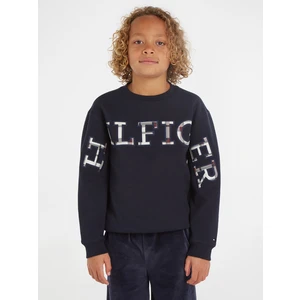 Dark blue Tommy Hilfiger boys' sweatshirt