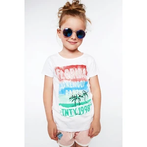 Girl's T-shirt with white print