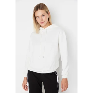 Trendyol Sweatshirt - Ecru - Regular fit