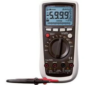 Digitálne/y ručný multimeter VOLTCRAFT VC850, Kalibrované podľa (ISO)