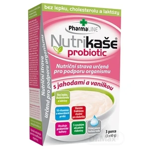 Nutrikaša probiotic - s jahodami a vanilkou