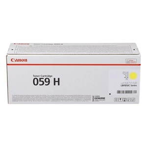 Canon 059HY žlutý (yellow) originální toner