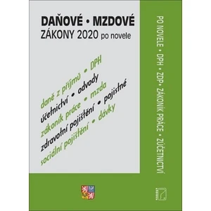 Daňové zákony 2020 - Daňové a mzdové zákony úplná znění zákonů platných k 1. 1. 2020