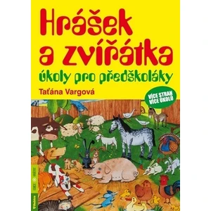 Hrášek a zvířátka úkoly pro předškoláky -- více stran, více úkolů