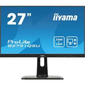 Iiyama ProLite B2791QSU LED monitor 68.6 cm (27 palca) 2560 x 1440 Pixel WQHD 1 ms HDMI ™, DisplayPort, DVI, USB 3.2 Gen 1 (USB 3.0), na slúchadlá (ja