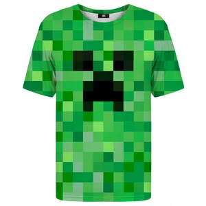 Mr. GUGU & Miss GO Unisex's Pixel Creeper T-Shirt Tsh2357