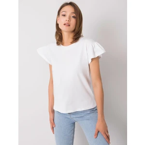 White Ansley RUE PARIS cotton blouse