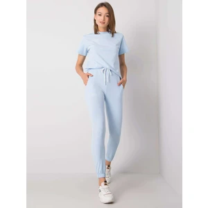 RUE PARIS Light blue women's set