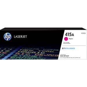 Toner HP 415A, 2100 stran (W2033A) červený toner • originálny produkt • farba: červená • kapacita 2 100 strán • do tlačiarní HP LaserJet Pro M454, HP