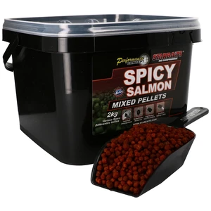 Starbaits pelety spicy salmon mixed 2 kg