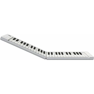 Carry-On Folding Piano 49 Touch Piano da Palco White