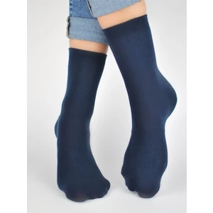 NOVITI Unisex's Socks SB005-U-03 Navy Blue