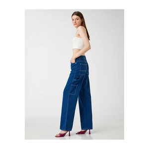 Koton Wide Leg Jeans High Waist