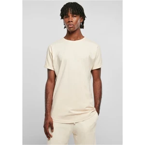 White sand T-shirt with long shape