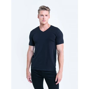 Big Star Man's V_neck_ss T-shirt 152533  Knitted-906