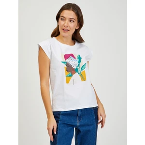 White Women's T-Shirt ORSAY - Women