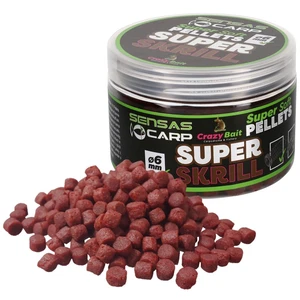 Sensas pelety super soft 60 g 6 mm - super krill