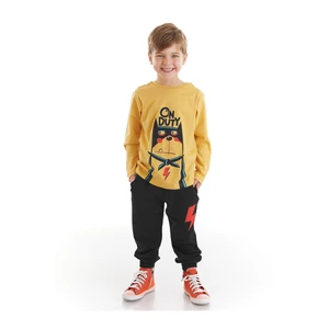 Denokids Two-Piece Set - Yellow - Relaxed fit